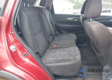 2015 Nissan Rogue S/Sl/Sv из США, поврежденный, VIN KNMAT2MT4FP550796